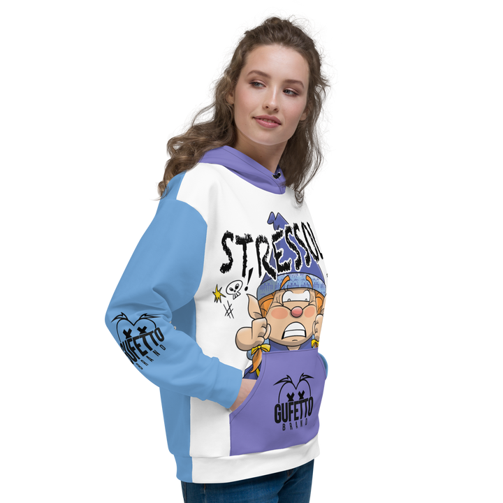 Felpa con cappuccio Uomo/Donna STRESSOLA - Gufetto Brand 