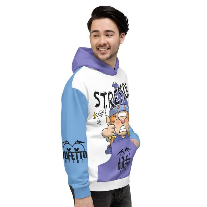 Felpa con cappuccio Uomo/Donna STRESSOLA - Gufetto Brand 