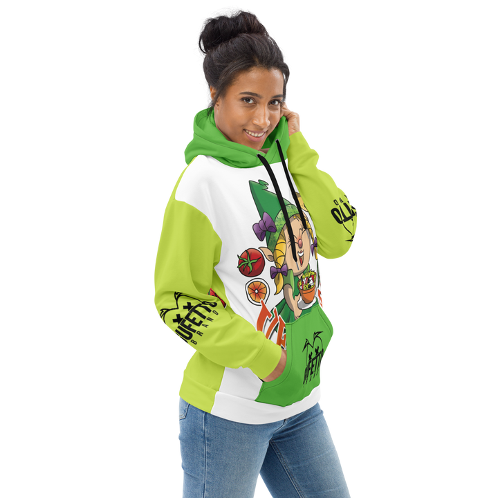 Felpa con cappuccio Uomo/Donna VEGANOLA - Gufetto Brand 