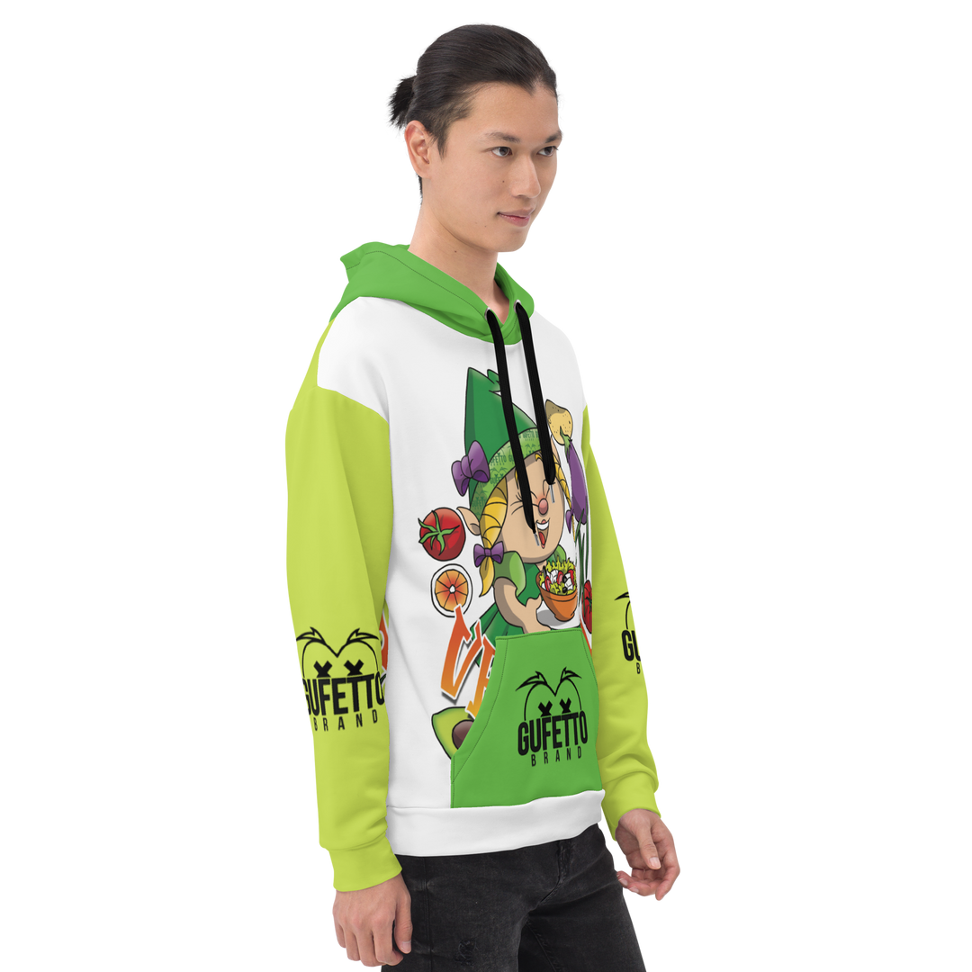 Felpa con cappuccio Uomo/Donna VEGANOLA - Gufetto Brand 