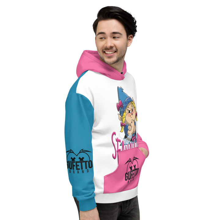 Felpa con cappuccio Uomo/Donna SFANCULOLA - Gufetto Brand 