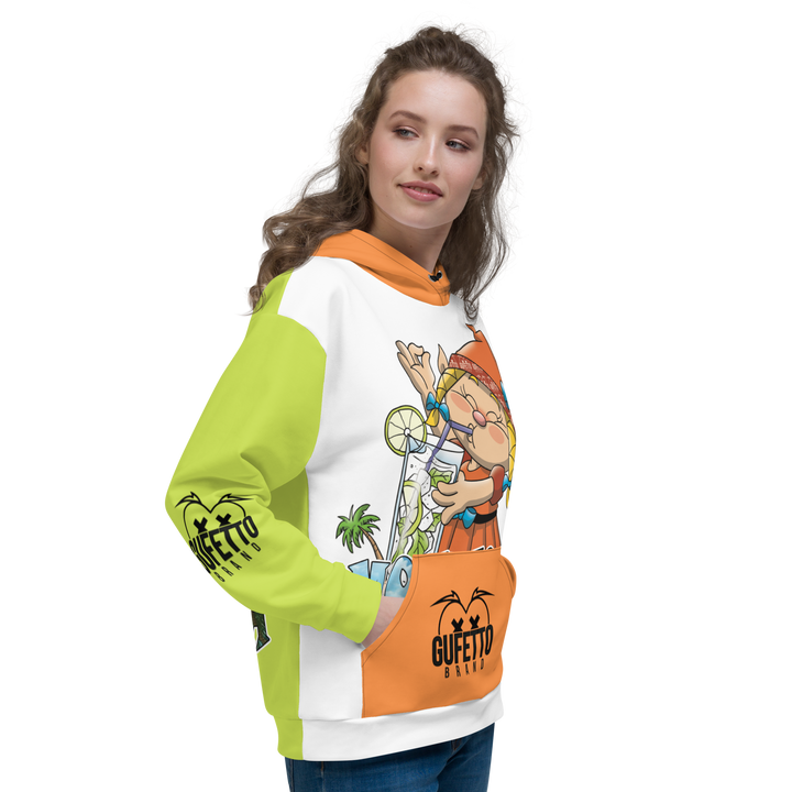 Felpa con cappuccio Uomo/Donna MOJITOLA - Gufetto Brand 