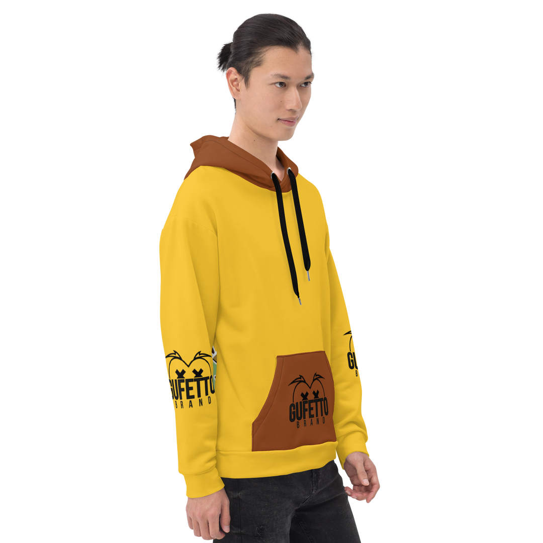 Felpa con cappuccio Uomo/Donna CAFFEOLA - Gufetto Brand 