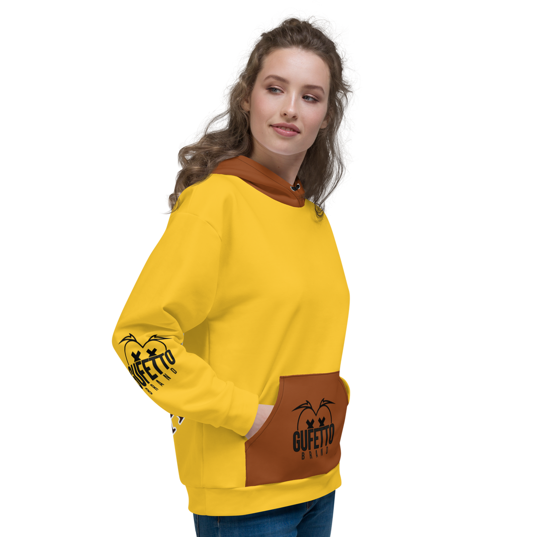 Felpa con cappuccio Uomo/Donna CAFFEOLA - Gufetto Brand 