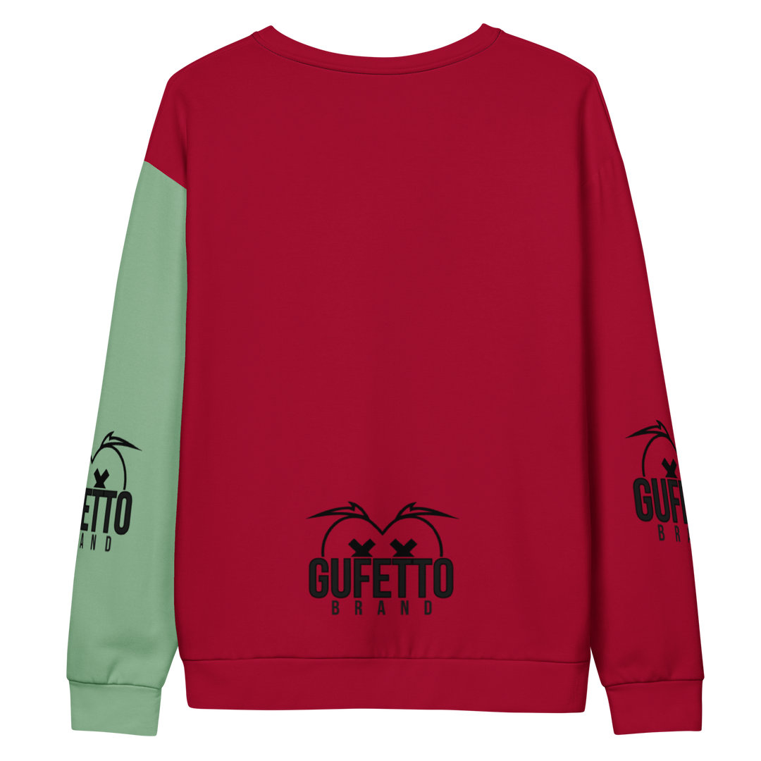 Felpa unisex Uomo/Donna SANGRIOLO - Gufetto Brand 