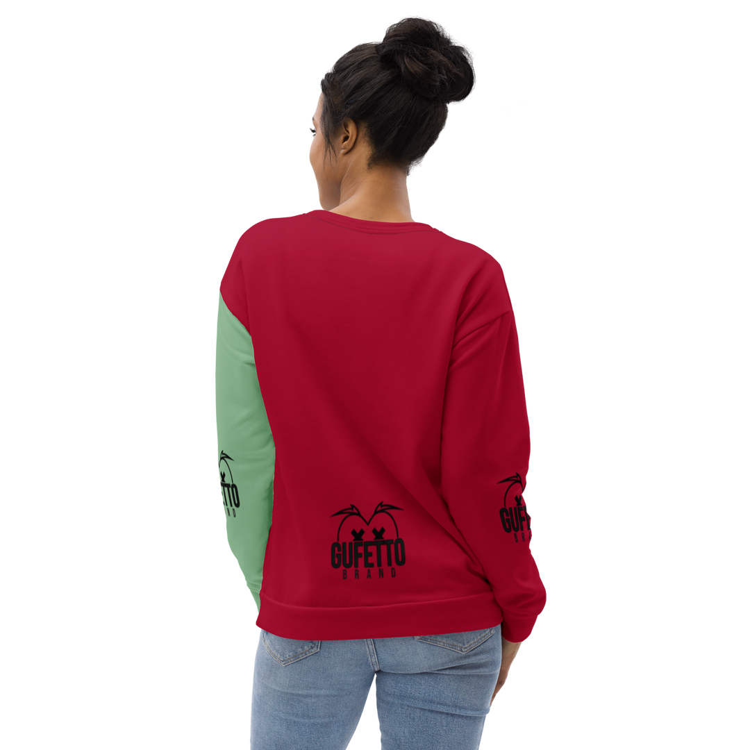 Felpa unisex Uomo/Donna SANGRIOLO - Gufetto Brand 