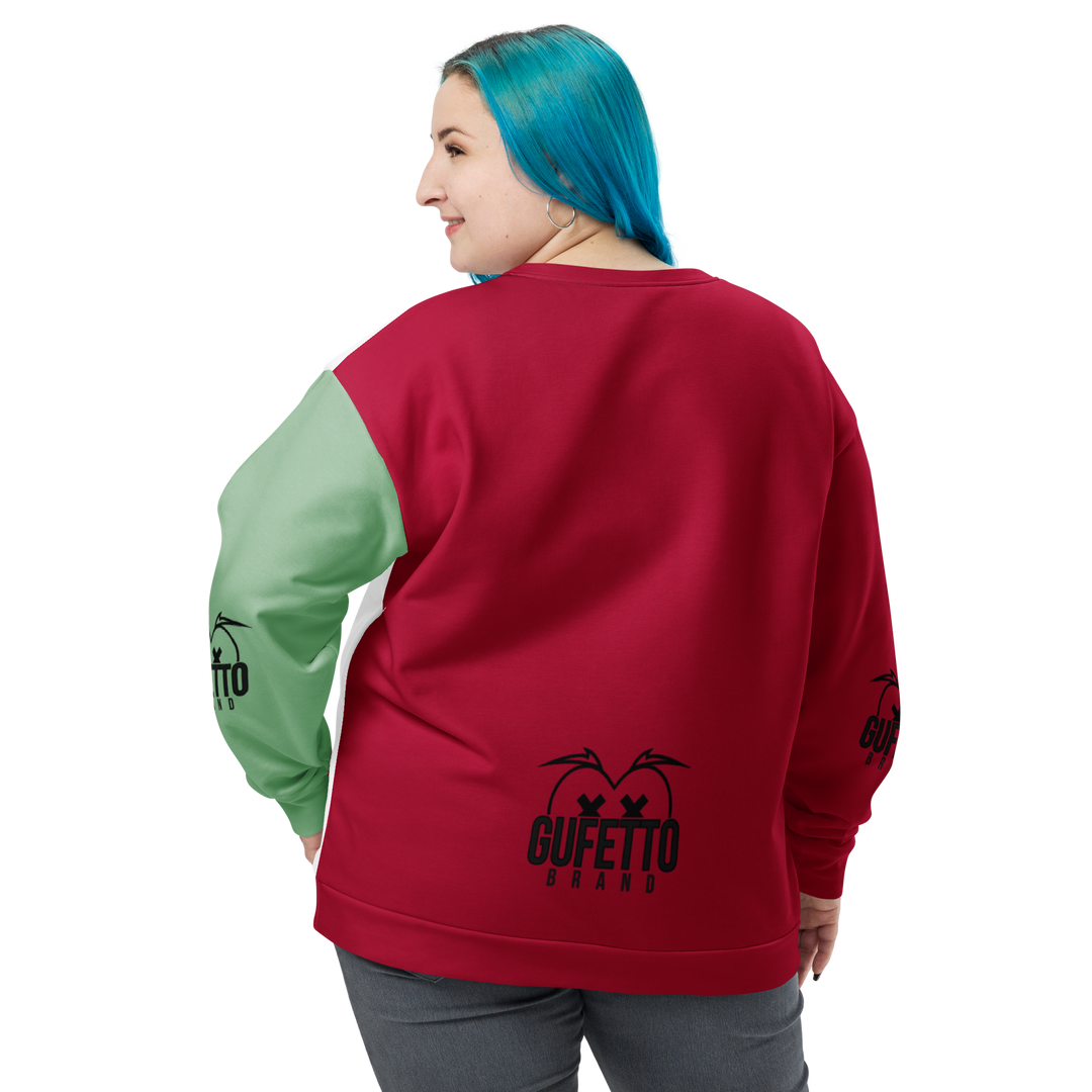 Felpa unisex Uomo/Donna SANGRIOLO - Gufetto Brand 