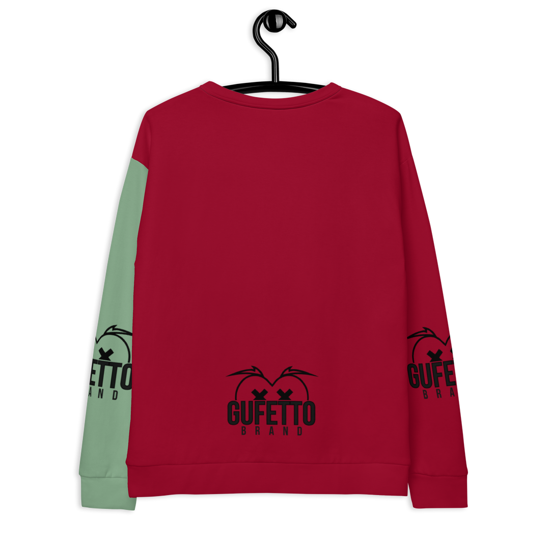 Felpa unisex Uomo/Donna SANGRIOLO - Gufetto Brand 