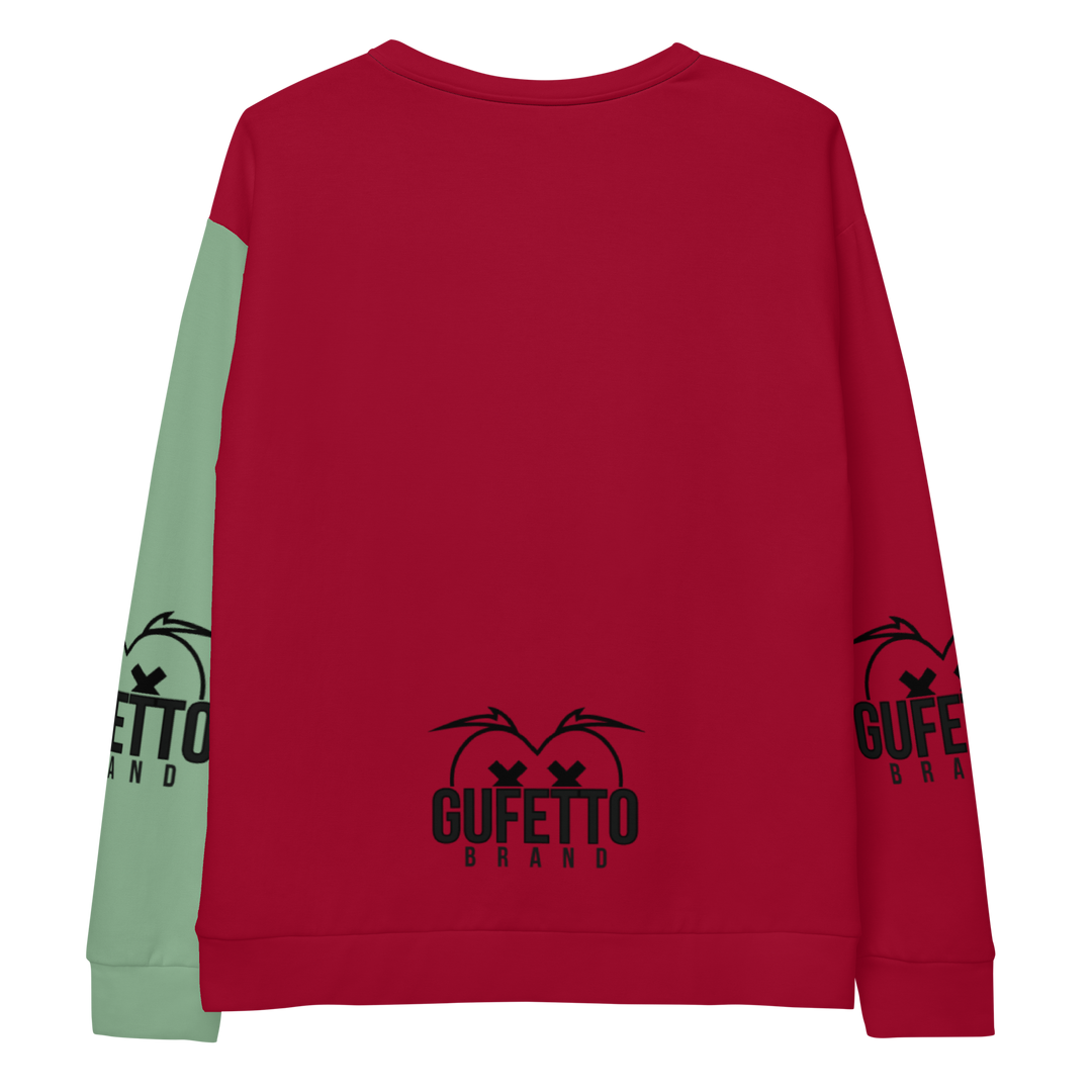 Felpa unisex Uomo/Donna SANGRIOLO - Gufetto Brand 