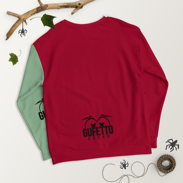 Felpa unisex Uomo/Donna SANGRIOLO - Gufetto Brand 