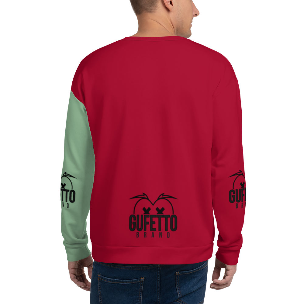 Felpa unisex Uomo/Donna SANGRIOLO - Gufetto Brand 