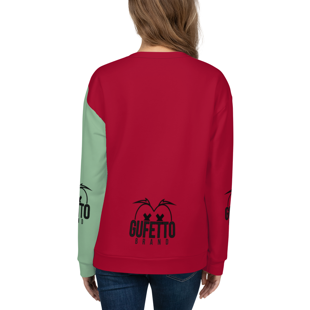 Felpa unisex Uomo/Donna SANGRIOLO - Gufetto Brand 