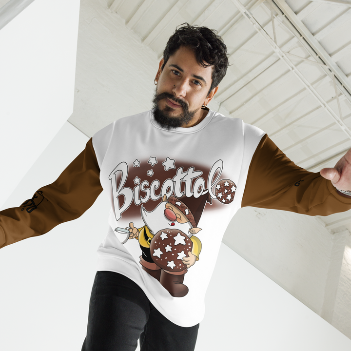 Felpa unisex Uomo/Donna BISCOTTOLO - Gufetto Brand 