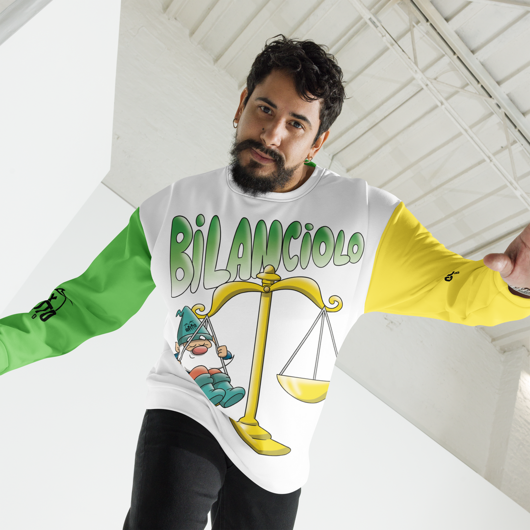 Felpa unisex Uomo/Donna BILANCIOLO - Gufetto Brand 