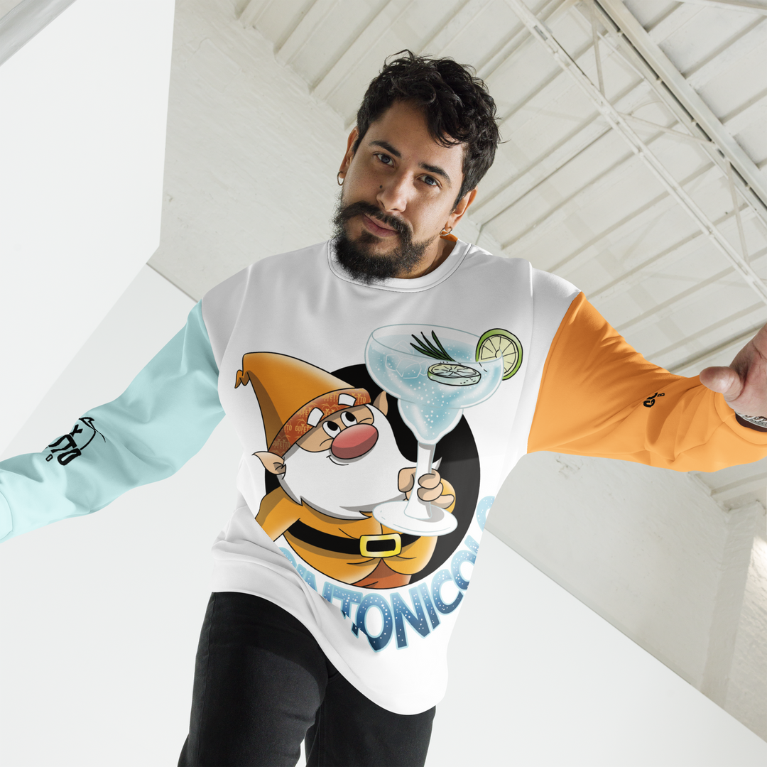 Felpa unisex Uomo/Donna GINTONICOLO - Gufetto Brand 