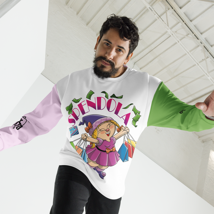 Felpa unisex Uomo/Donna SPENDOLA - Gufetto Brand 