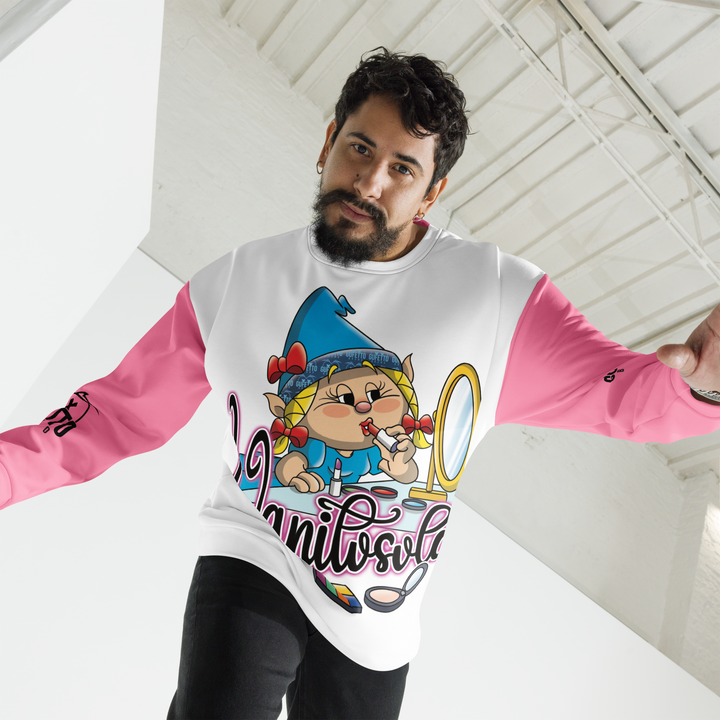 Felpa unisex Uomo/Donna VANITOSOLA - Gufetto Brand 