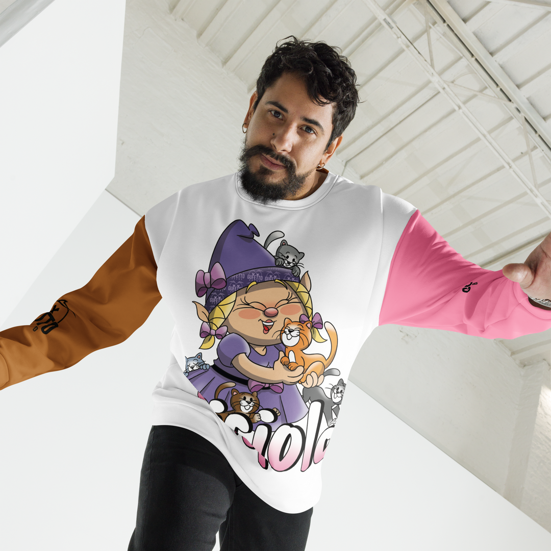 Felpa unisex Uomo/Donna MICIOLA - Gufetto Brand 