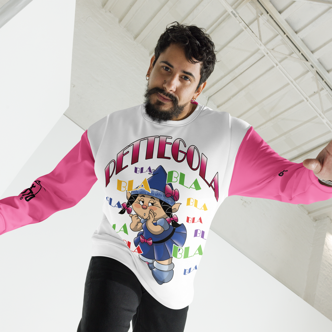 Felpa unisex Uomo/Donna PETTEGOLA - Gufetto Brand 