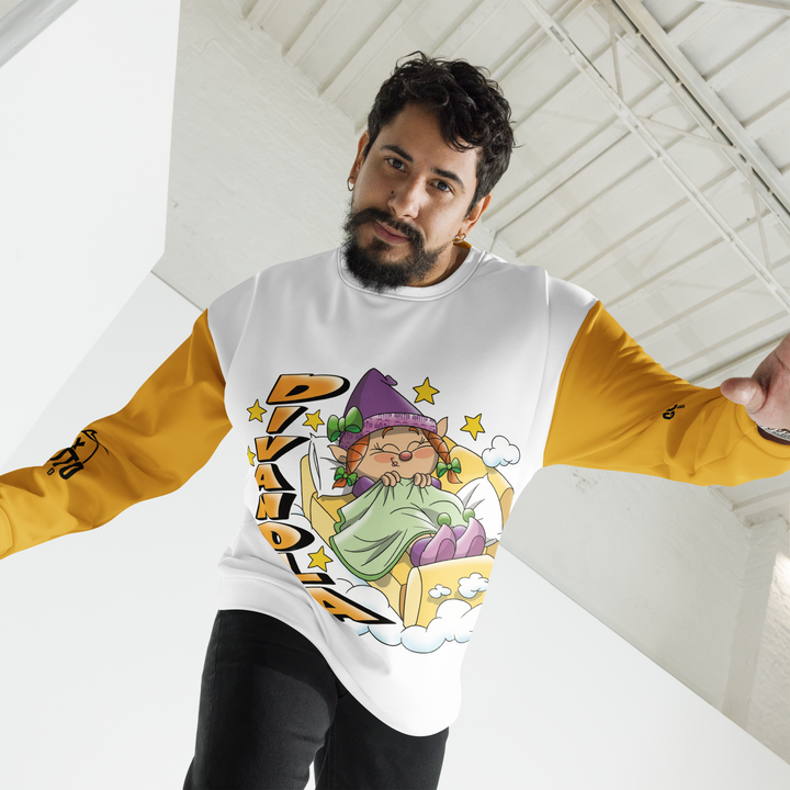 Felpa unisex Uomo/Donna DIVANOLA - Gufetto Brand 