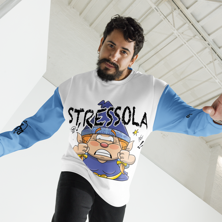 Felpa unisex Uomo/Donna Stressola - Gufetto Brand 