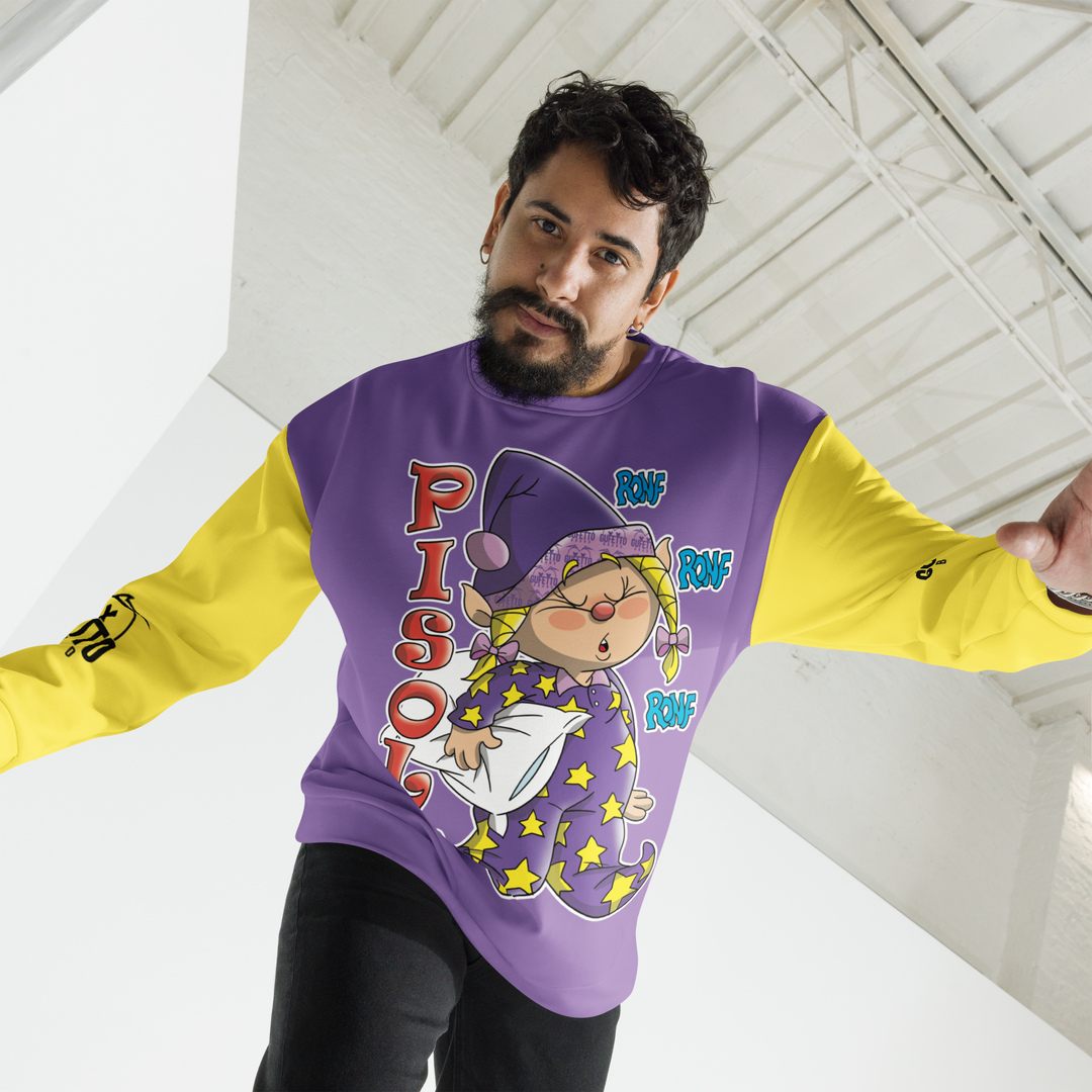 Felpa unisex Uomo/Donna PISOLA - Gufetto Brand 