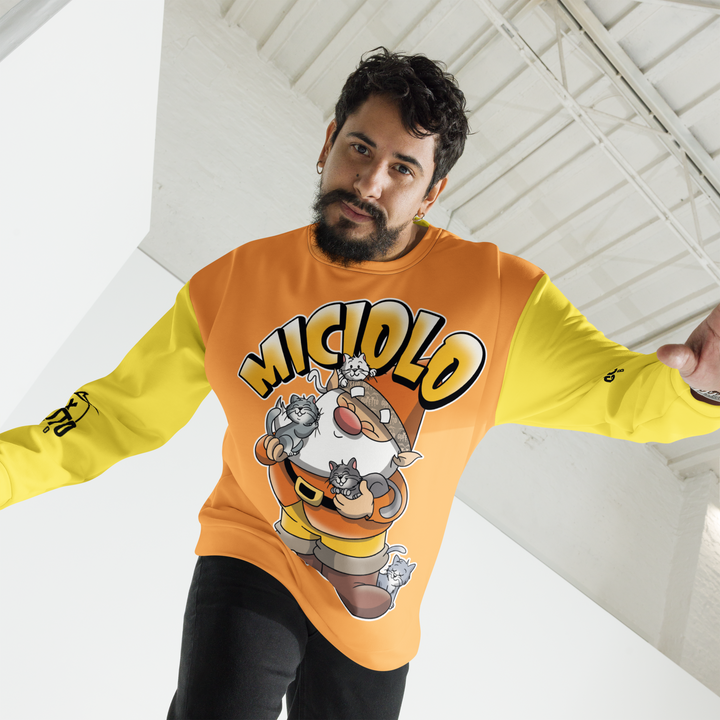 Felpa unisex Uomo/Donna MICIOLO - Gufetto Brand 
