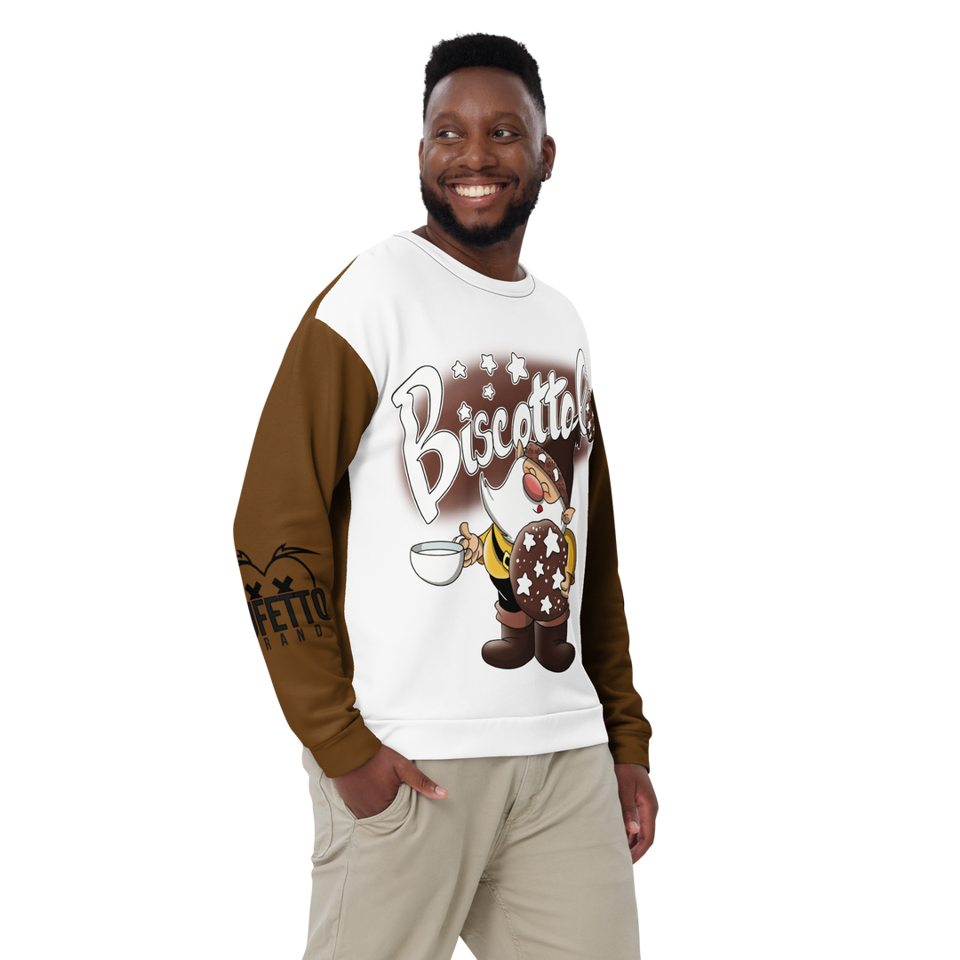 Felpa unisex Uomo/Donna BISCOTTOLO - Gufetto Brand 