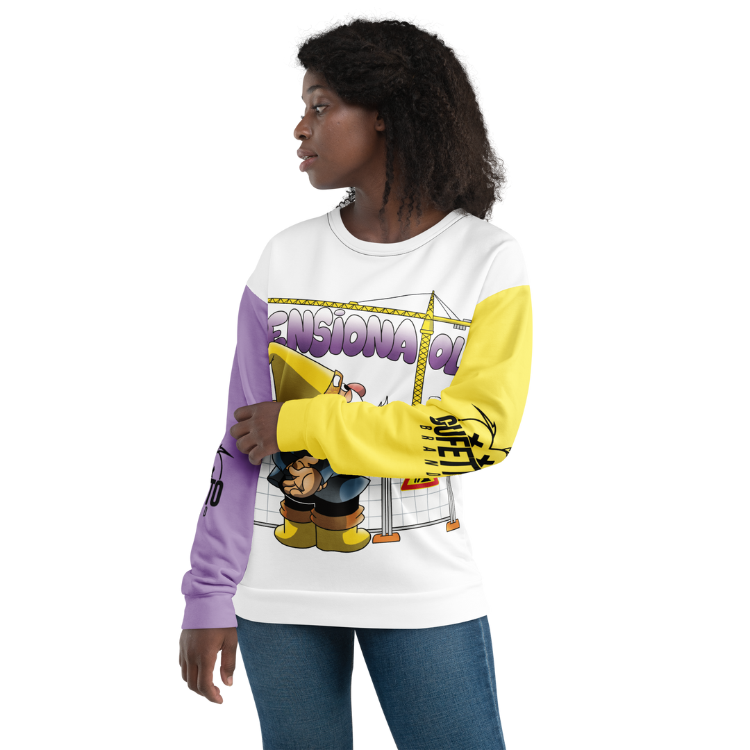 Felpa unisex Uomo/Donna PENSIONATOLO - Gufetto Brand 