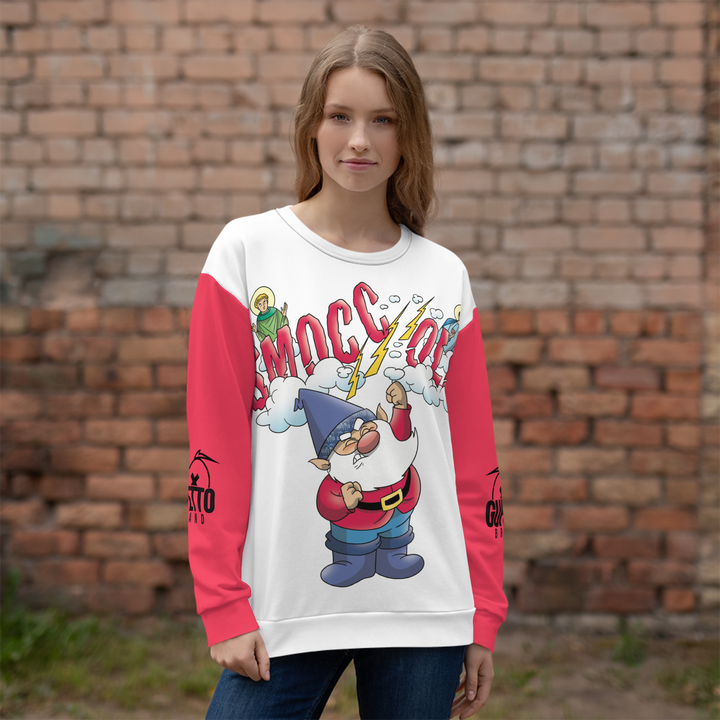 Felpa unisex Uomo/Donna SMOCCOLO - Gufetto Brand 