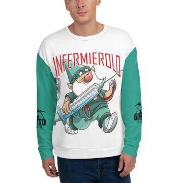 Felpa unisex Uomo/Donna INFERMIEROLO