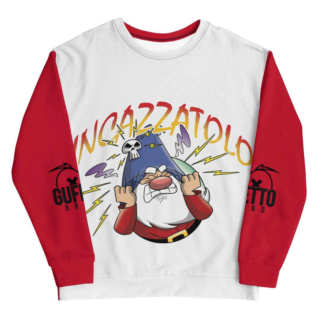 Felpa unisex Uomo/Donna INCAZZATOLO - Gufetto Brand 