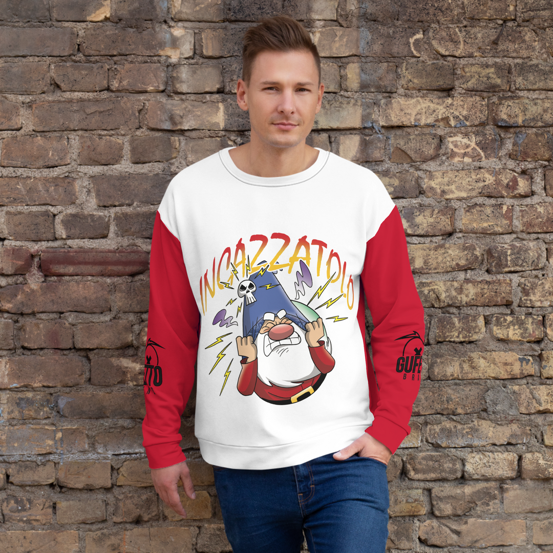 Felpa unisex Uomo/Donna INCAZZATOLO - Gufetto Brand 