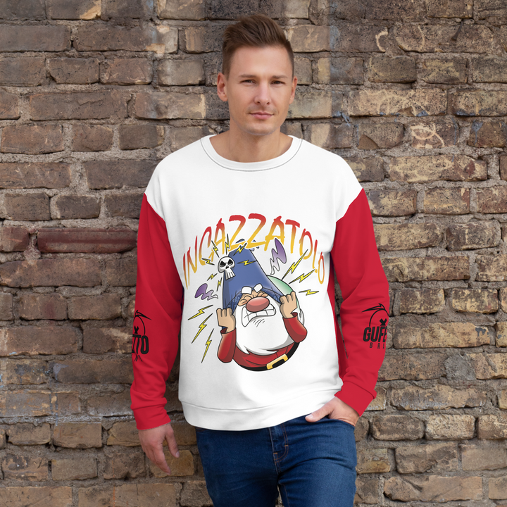 Felpa unisex Uomo/Donna INCAZZATOLO - Gufetto Brand 