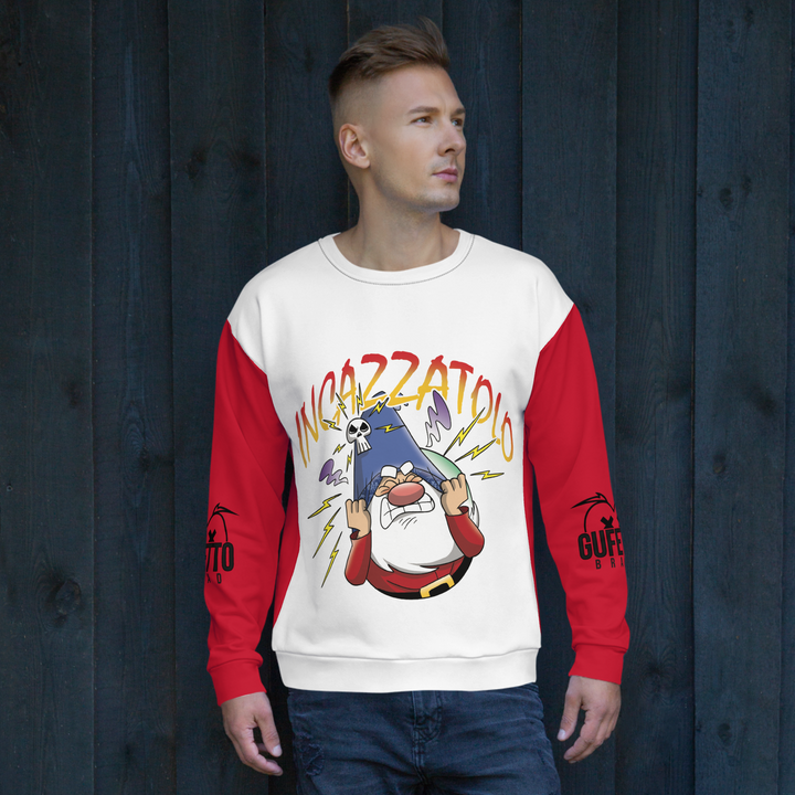 Felpa unisex Uomo/Donna INCAZZATOLO - Gufetto Brand 