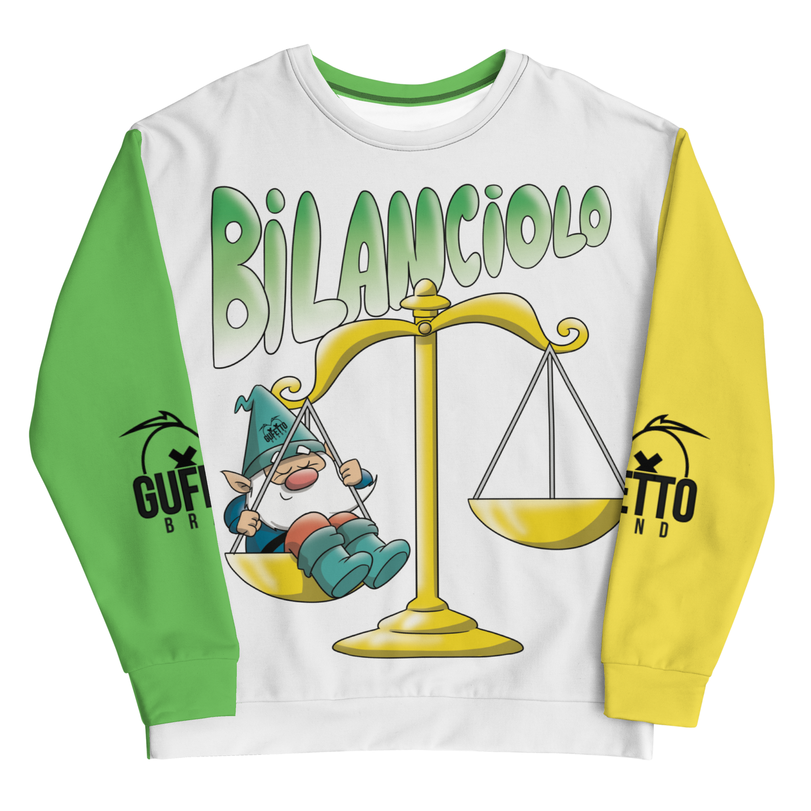Felpa unisex Uomo/Donna BILANCIOLO - Gufetto Brand 