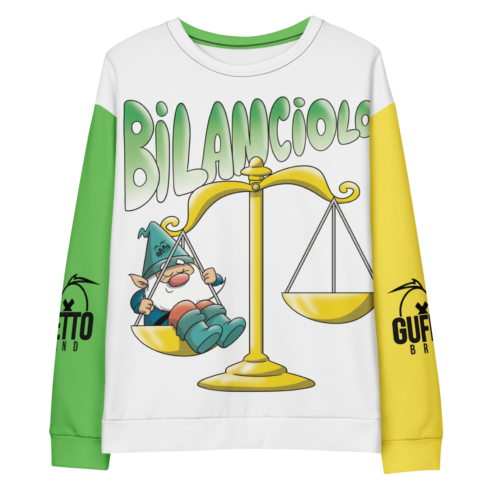 Felpa unisex Uomo/Donna BILANCIOLO - Gufetto Brand 