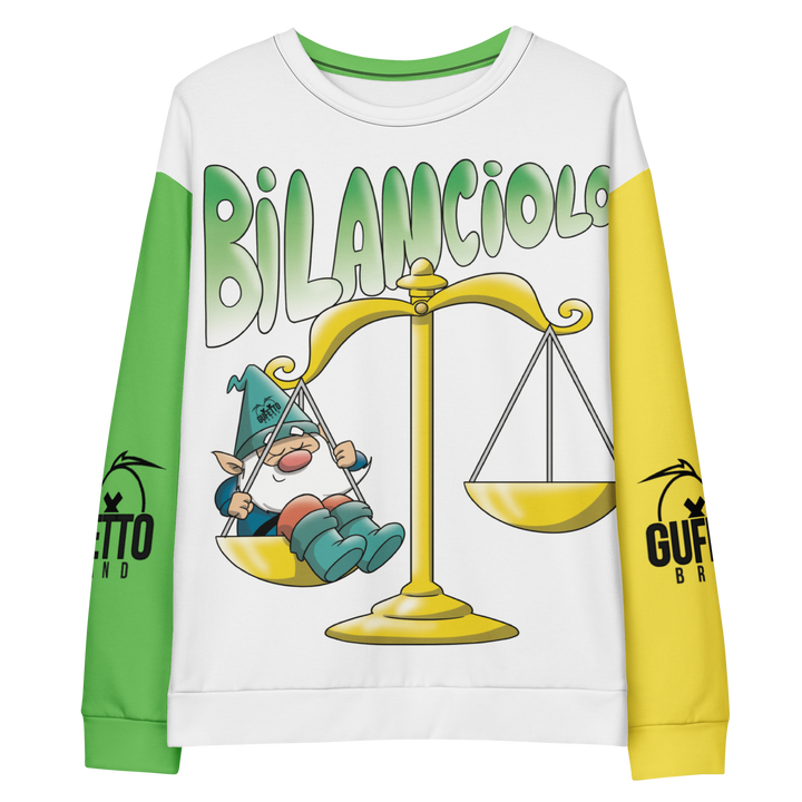 Felpa unisex Uomo/Donna BILANCIOLO - Gufetto Brand 