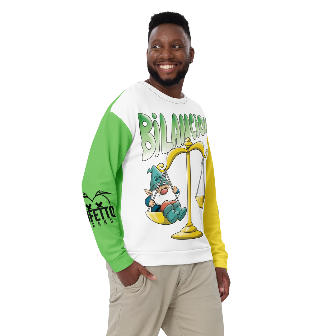 Felpa unisex Uomo/Donna BILANCIOLO - Gufetto Brand 