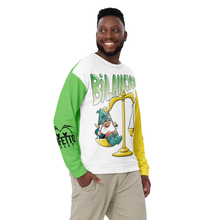 Felpa unisex Uomo/Donna BILANCIOLO - Gufetto Brand 