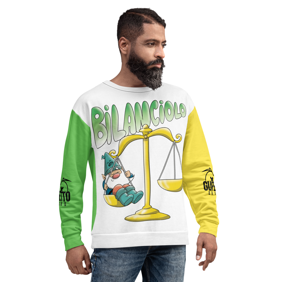 Felpa unisex Uomo/Donna BILANCIOLO - Gufetto Brand 
