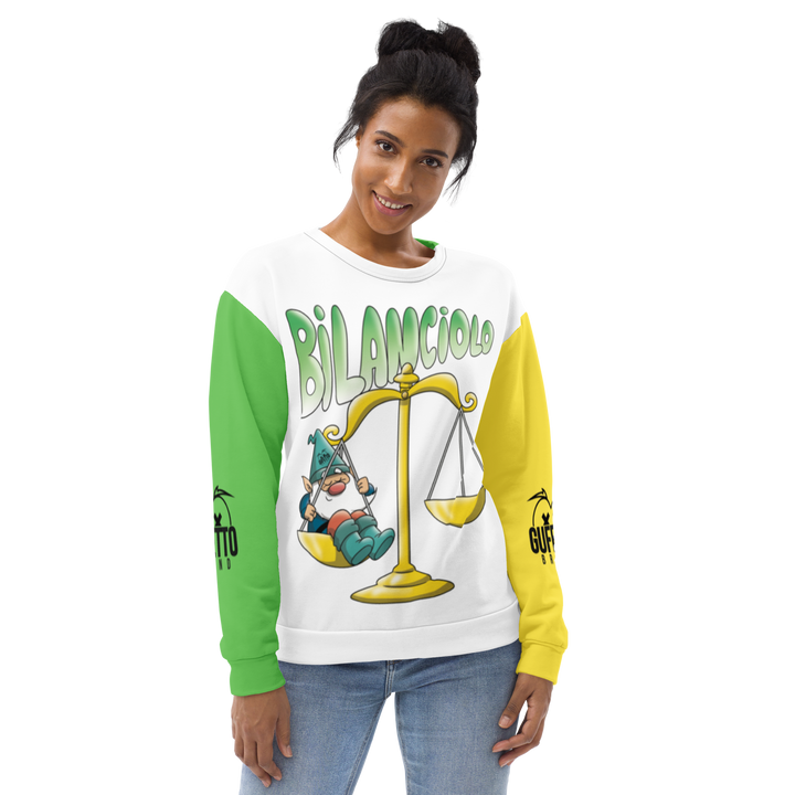 Felpa unisex Uomo/Donna BILANCIOLO - Gufetto Brand 