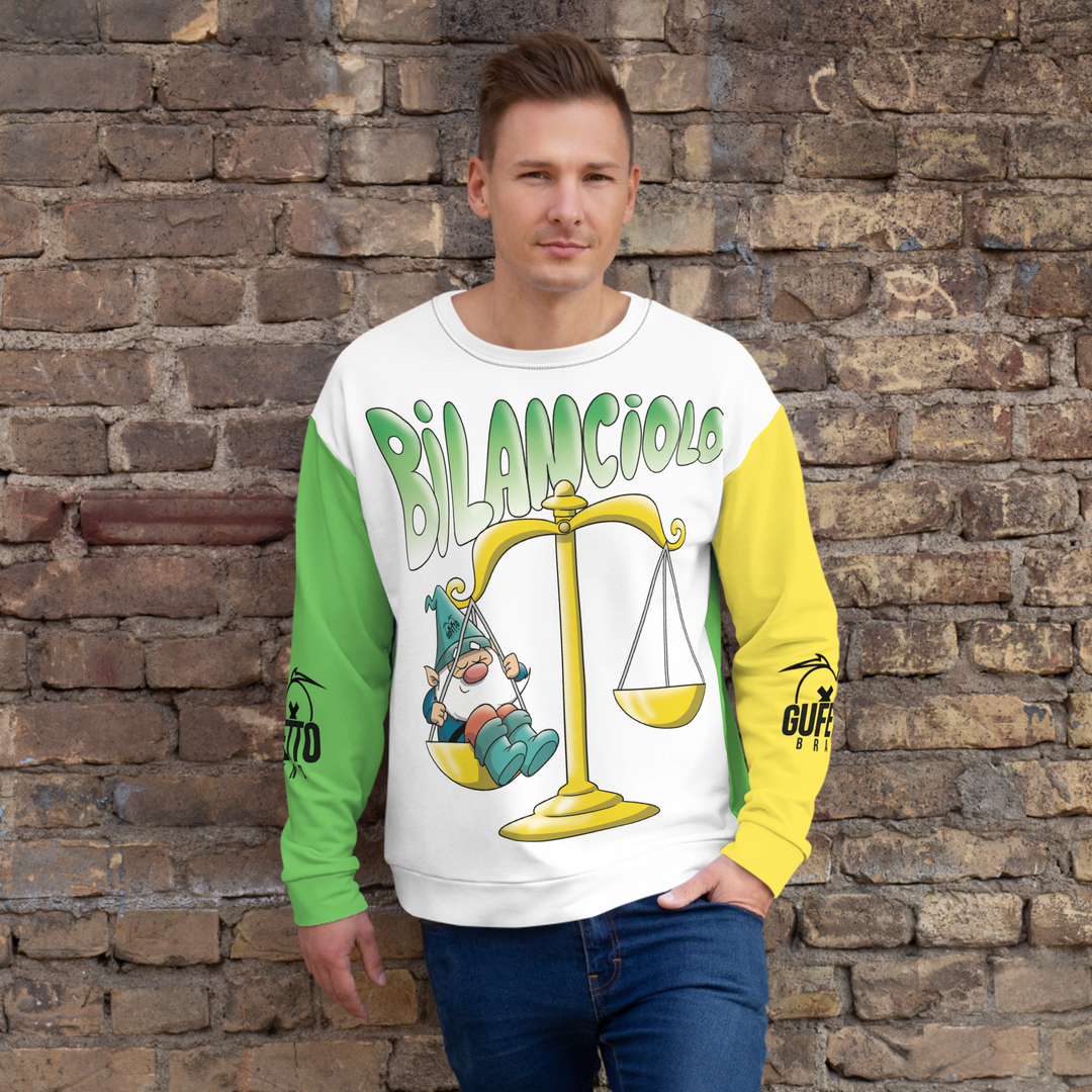 Felpa unisex Uomo/Donna BILANCIOLO - Gufetto Brand 