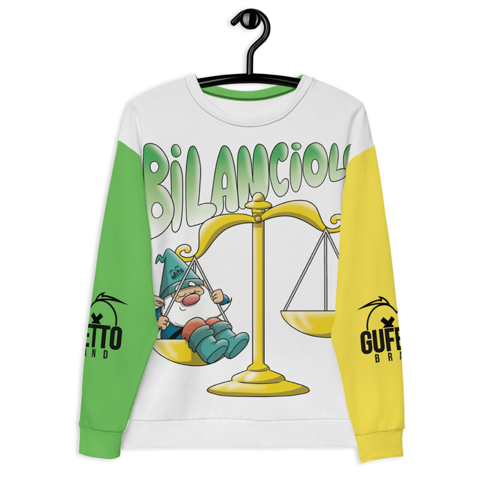 Felpa unisex Uomo/Donna BILANCIOLO - Gufetto Brand 