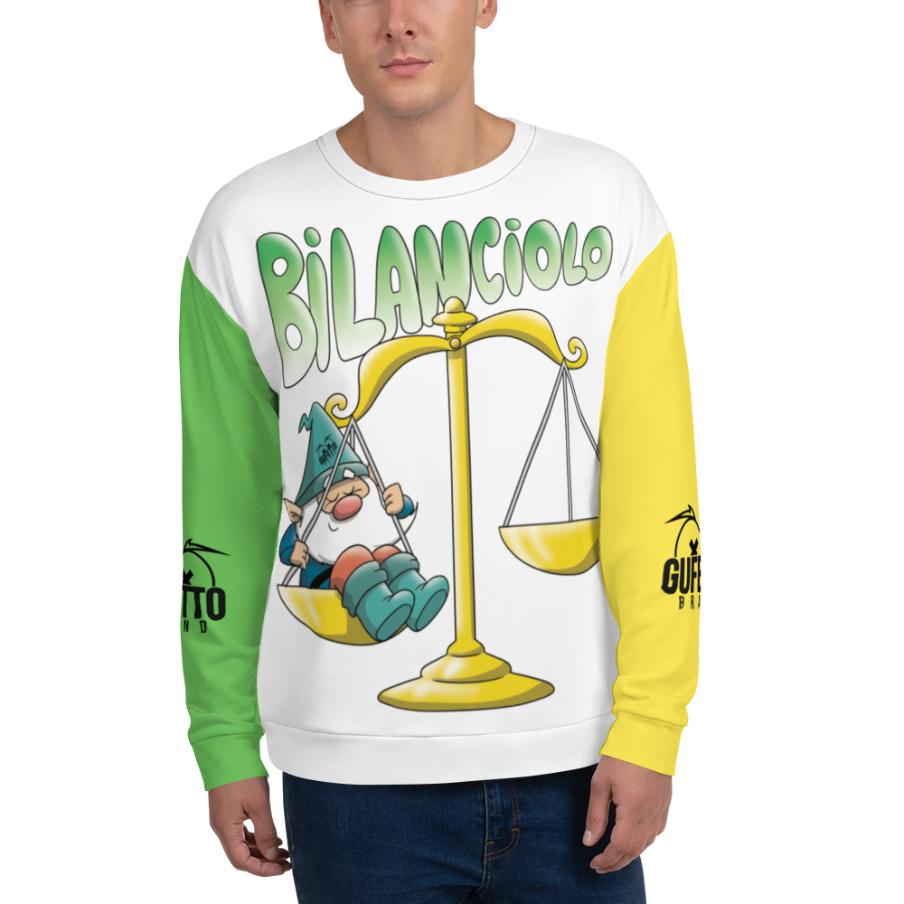 Felpa unisex Uomo/Donna BILANCIOLO - Gufetto Brand 
