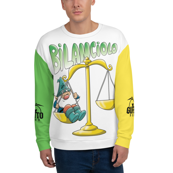 Felpa unisex Uomo/Donna BILANCIOLO - Gufetto Brand 
