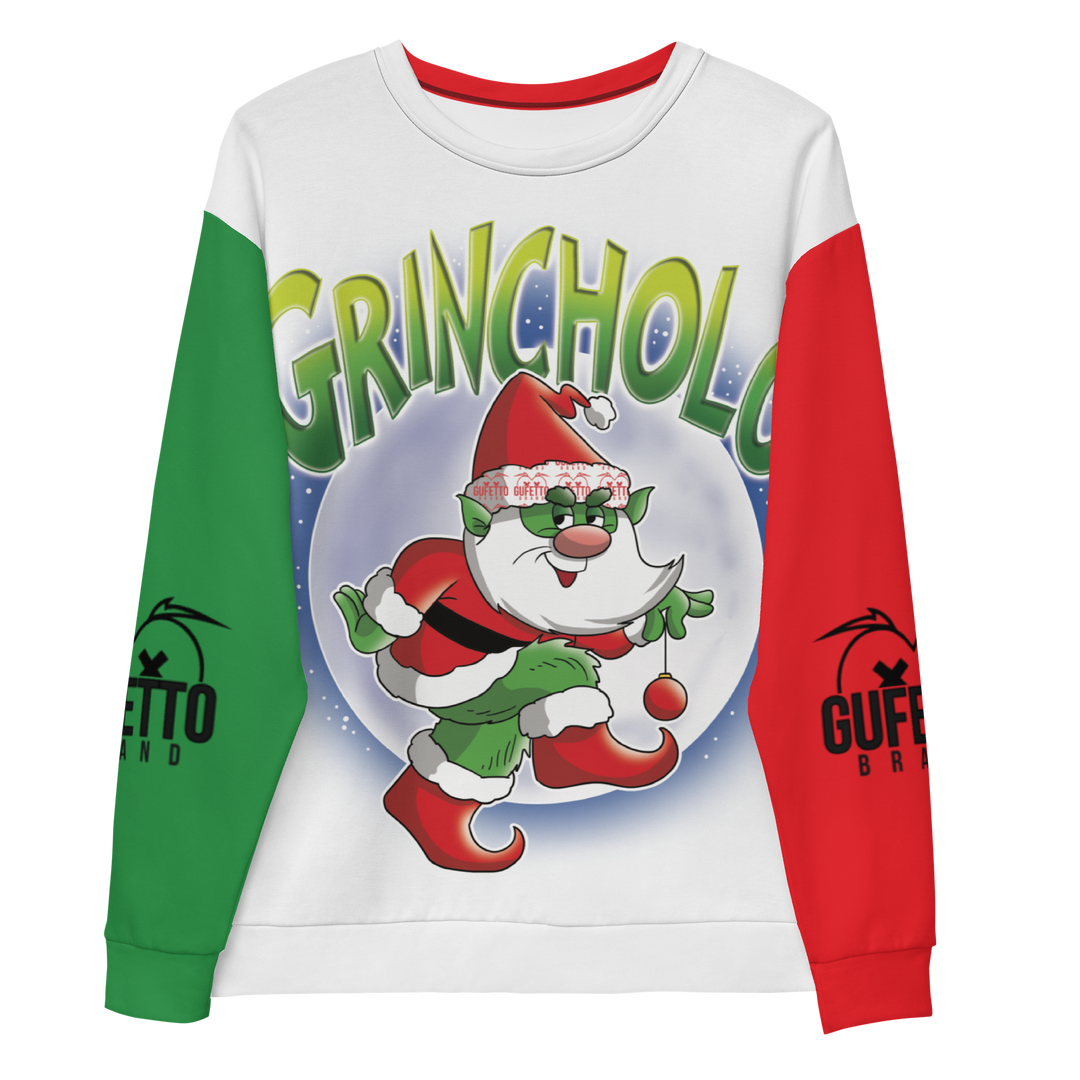 Felpa unisex Uomo/Donna GRINCHOLO - Gufetto Brand 
