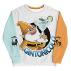 Felpa unisex Uomo/Donna GINTONICOLO - Gufetto Brand 