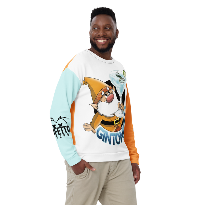 Felpa unisex Uomo/Donna GINTONICOLO - Gufetto Brand 