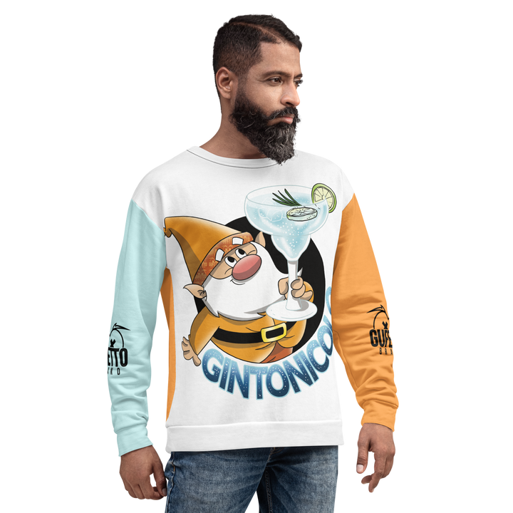 Felpa unisex Uomo/Donna GINTONICOLO - Gufetto Brand 